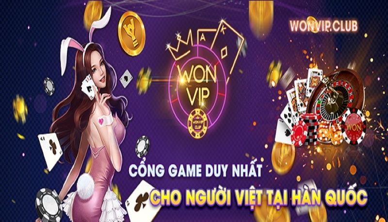 Wonvip – Cổng game được nhiều người tham gia cá cược nhất 2023
